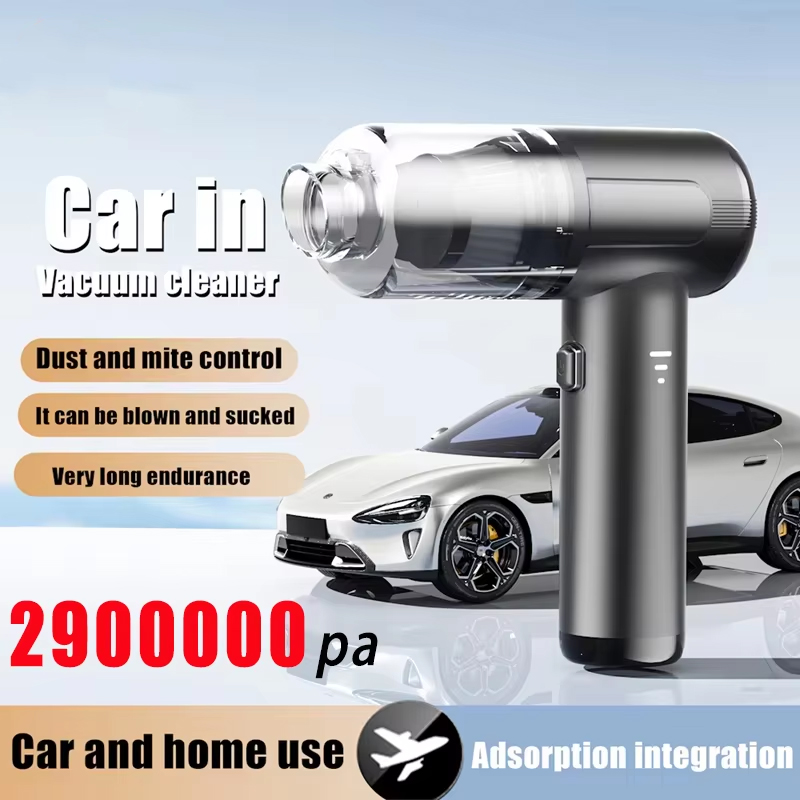 Car Cleaning Brush - 車の掃除機 5 In1 ワイヤレス 2900000Pa 強力なクリーンマシンポータブル送風吸引掃除機車両用