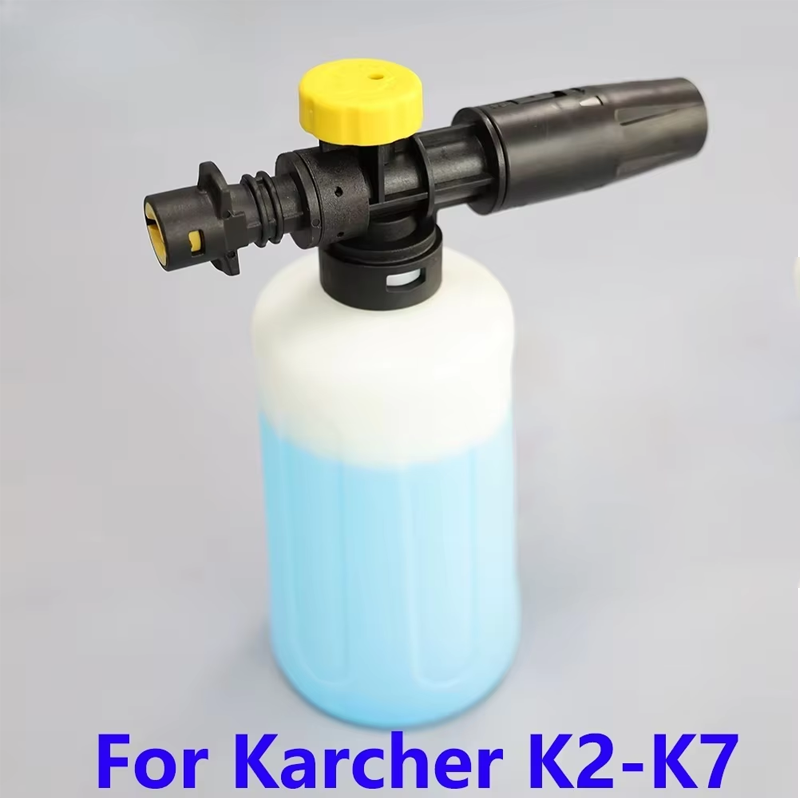 Pressure Washer Foam Gun - ケルヒャーK2 K3 K4 K5 K6 K7用フォームキャノン、調整可能なスノーキャノンフォームランスキット、高圧洗浄機ノズル、洗車ガン