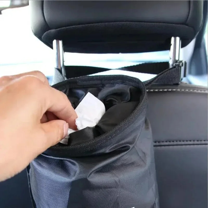 吊り下げ式車用ゴミ袋 オックスフォード布製シートバックゴミ箱 - Seat Cleaner Fabric のレビューと価格