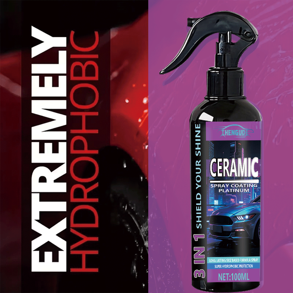 ナノセラミックカーコーティングスプレー 3-in-1 高品質 - Car Wax Ceramic Coating のレビューと価格