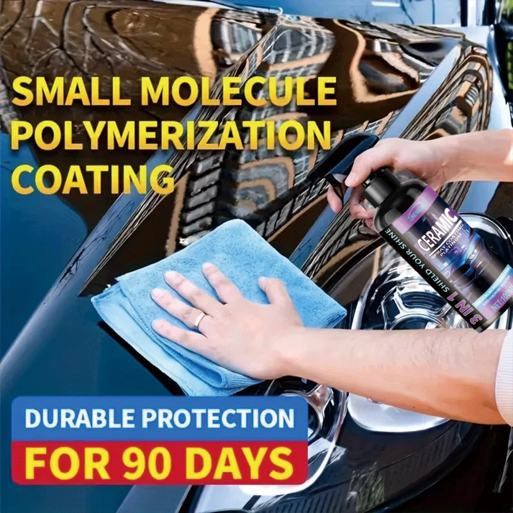ナノセラミックカーコーティングスプレー 3-in-1 高品質 - Car Wax Ceramic Coating のレビューと価格
