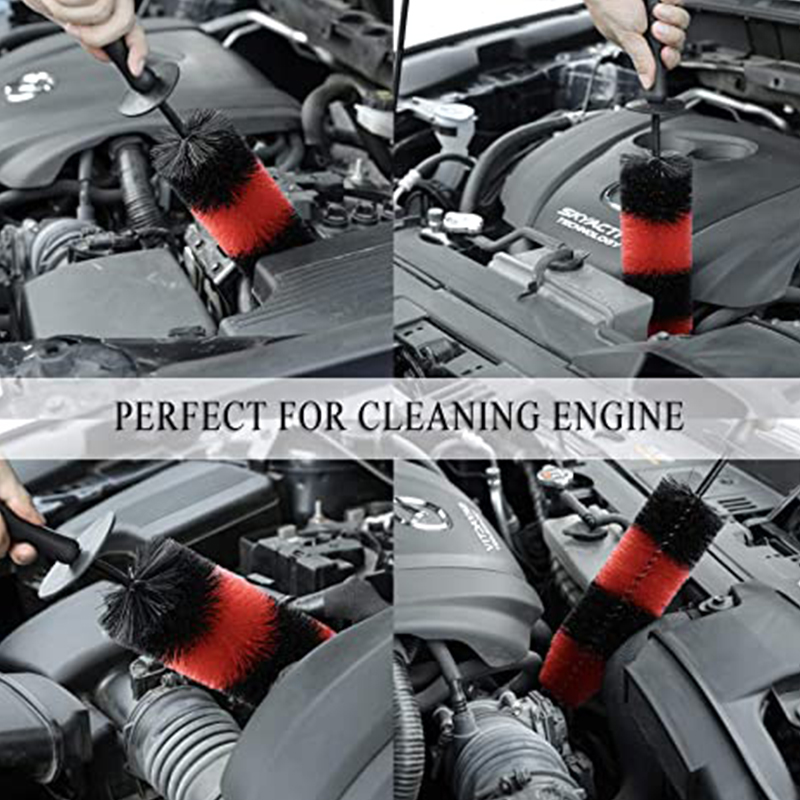 ユニバーサル車のホイール洗浄ブラシセット車のタイヤリムクリー - Interior Detailing Kit のレビューと価格