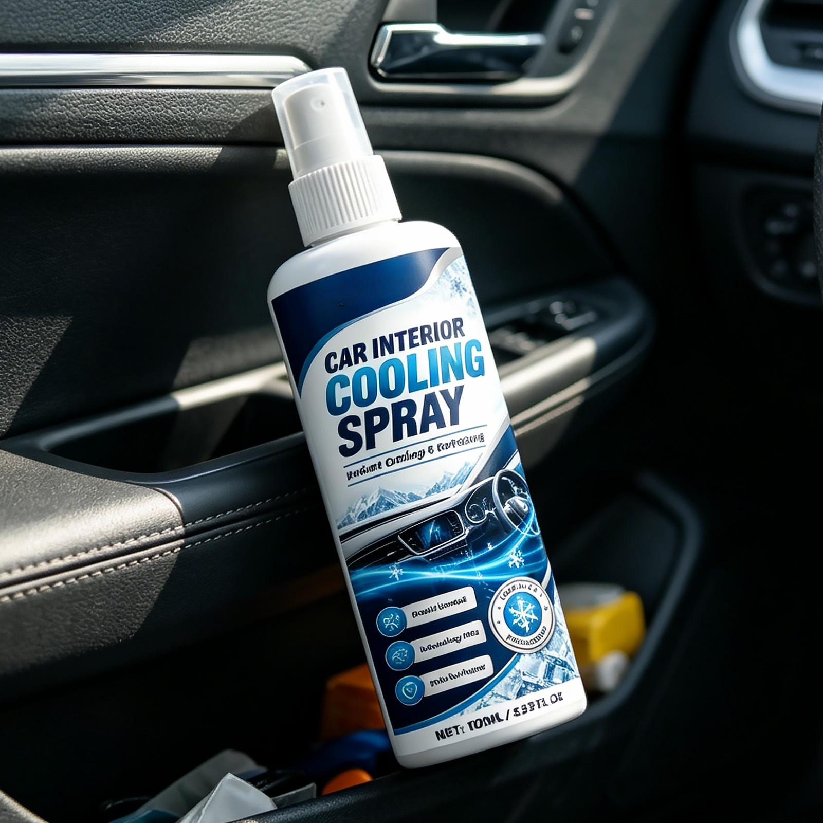 100ml 車内冷却スプレー 速効性フリーズスプレー レザー - Odor Eliminator Car のレビューと価格