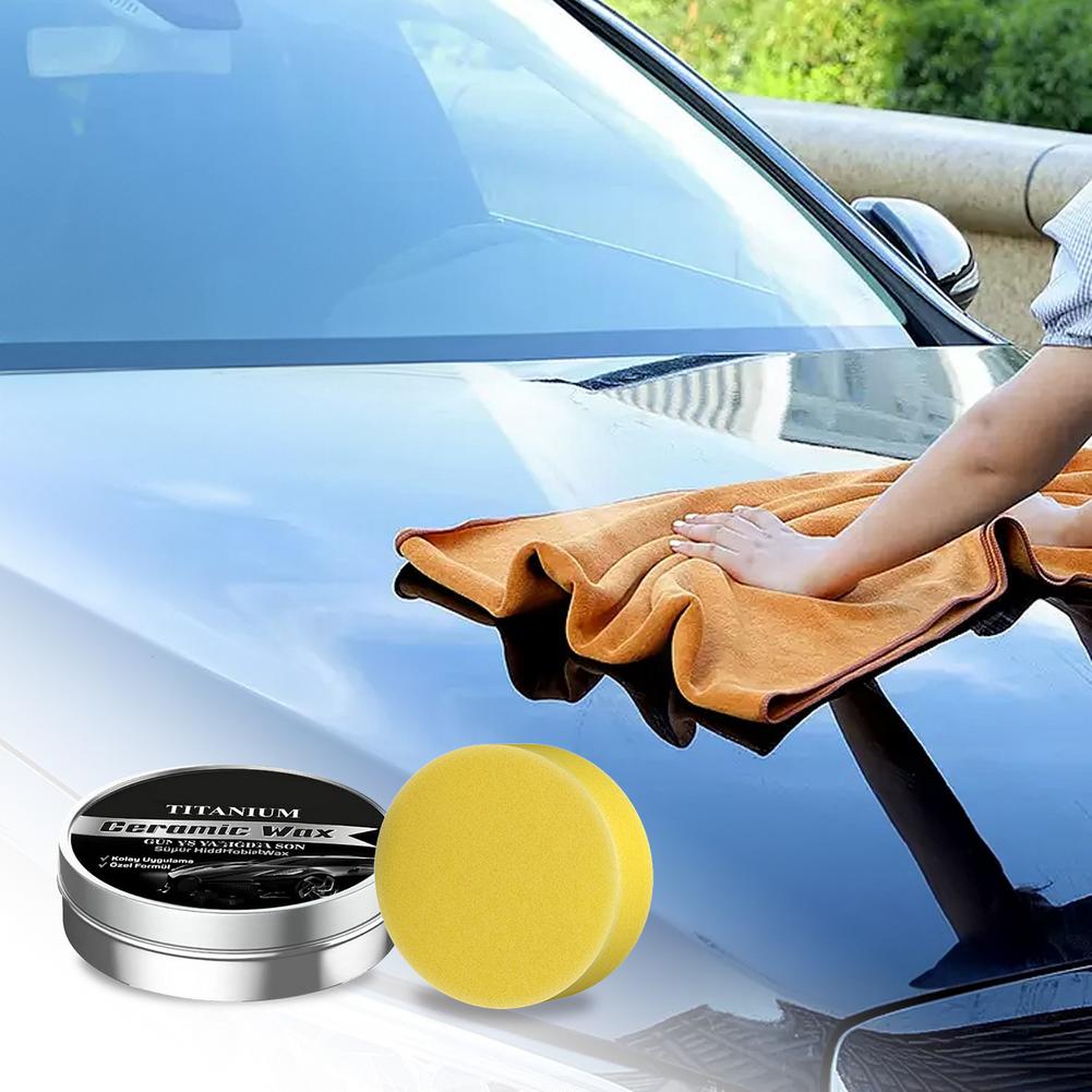 車のスクラッチ修復ワックスタイタンセラミックワックスクリーム - Car Wax Ceramic Coating のレビューと価格