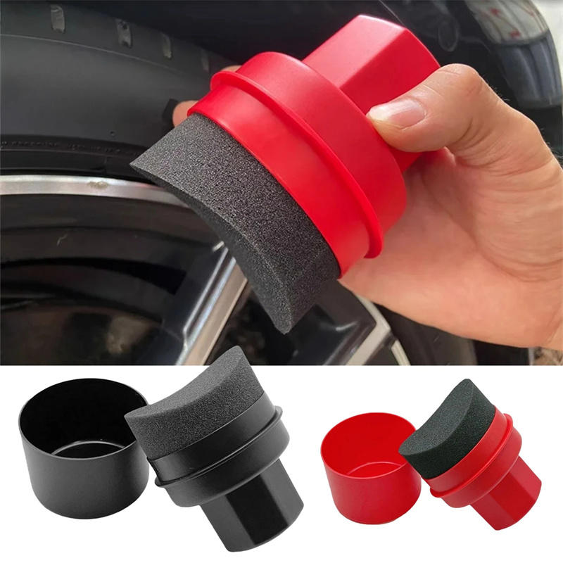 車のタイヤワックスがけスポンジ 車のワックス塗布パッド 蓋付 - Wax Applicator Pad のレビューと価格