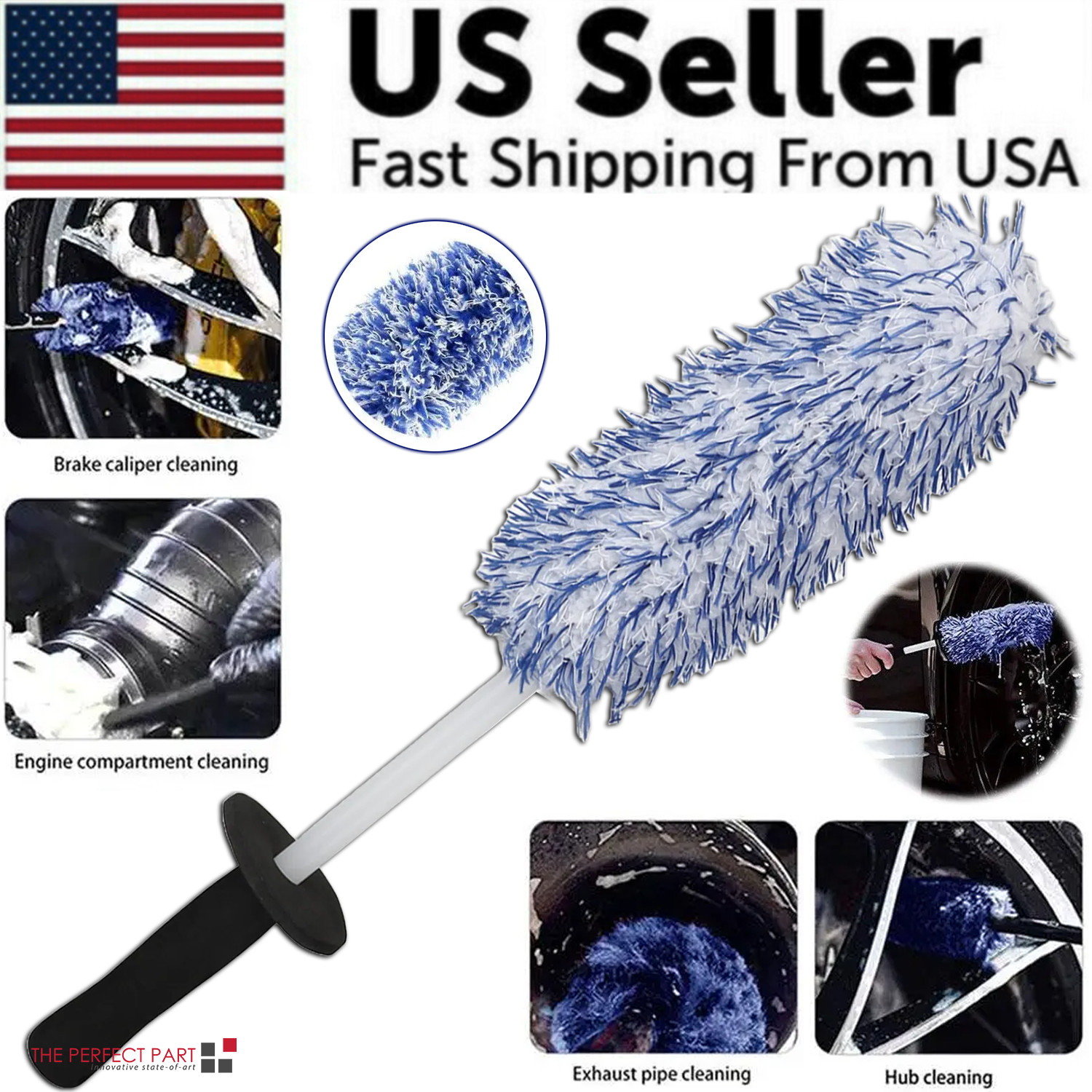 車の合金ホイール洗浄ブラシツール タイヤ洗浄用 ソフトブラシ - Wheel Cleaner Alloy のレビューと価格