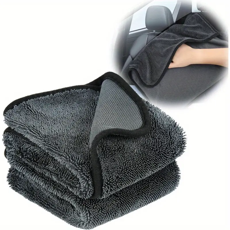 1/5 個の高耐久カータオル 1200GSM 超吸収性マイク - Microfiber Towel Detailing のレビューと価格