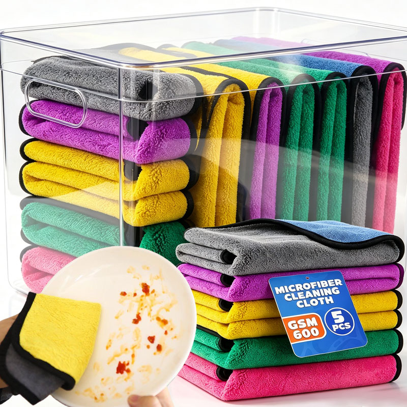 マイクロファイバー洗車用クロス、乾燥用クロス、縁取り付きマイ - Microfiber Towel Detailing のレビューと価格