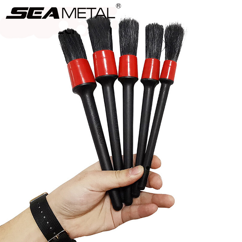 SEAMETAL 5 個カーディテイリングブラシセット車のダ - Interior Detailing Kit のレビューと価格