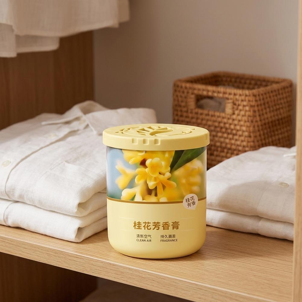 固形芳香剤 キンモクセイの香り フレグランスクリーム 家庭用 - Odor Eliminator Car のレビューと価格
