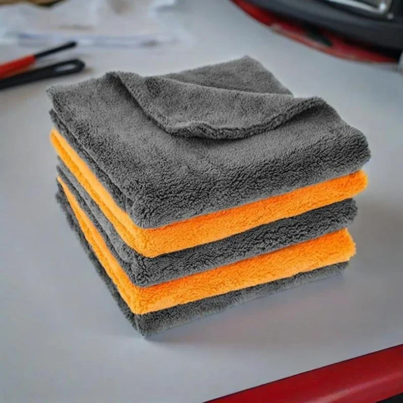 新製品 1/2/6/9パック 300GSM 車用厚手クリーニ - Microfiber Towel Detailing のレビューと価格