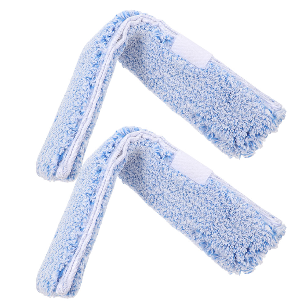 2 個のウィンドウクリーナー交換用ヘッド生地再利用可能なモッ - Glass Cleaner Streak のレビューと価格