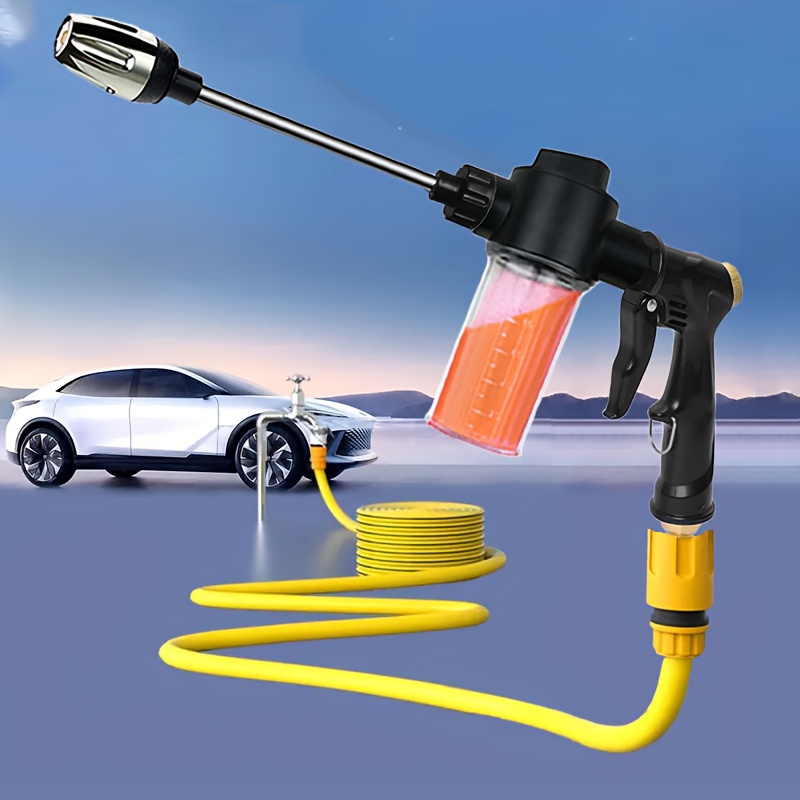 ガーデン散水ガン ホースノズル 高圧洗車ガン 家庭用ロングロ - Car Shampoo Ph のレビューと価格