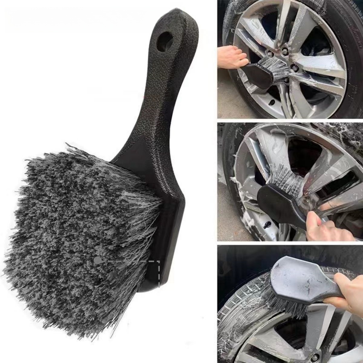 車の車輪のクリーニングブラシセット,ディテールブラシ,ショー - Car Cleaning Brush のレビューと価格